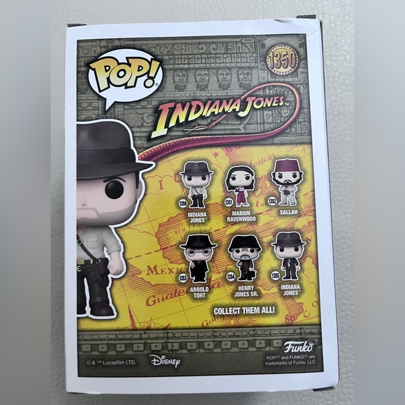 NWB - Funko Pop! Movie Indiana Jones #1350 Indiana Jones - Picture 4 of 5